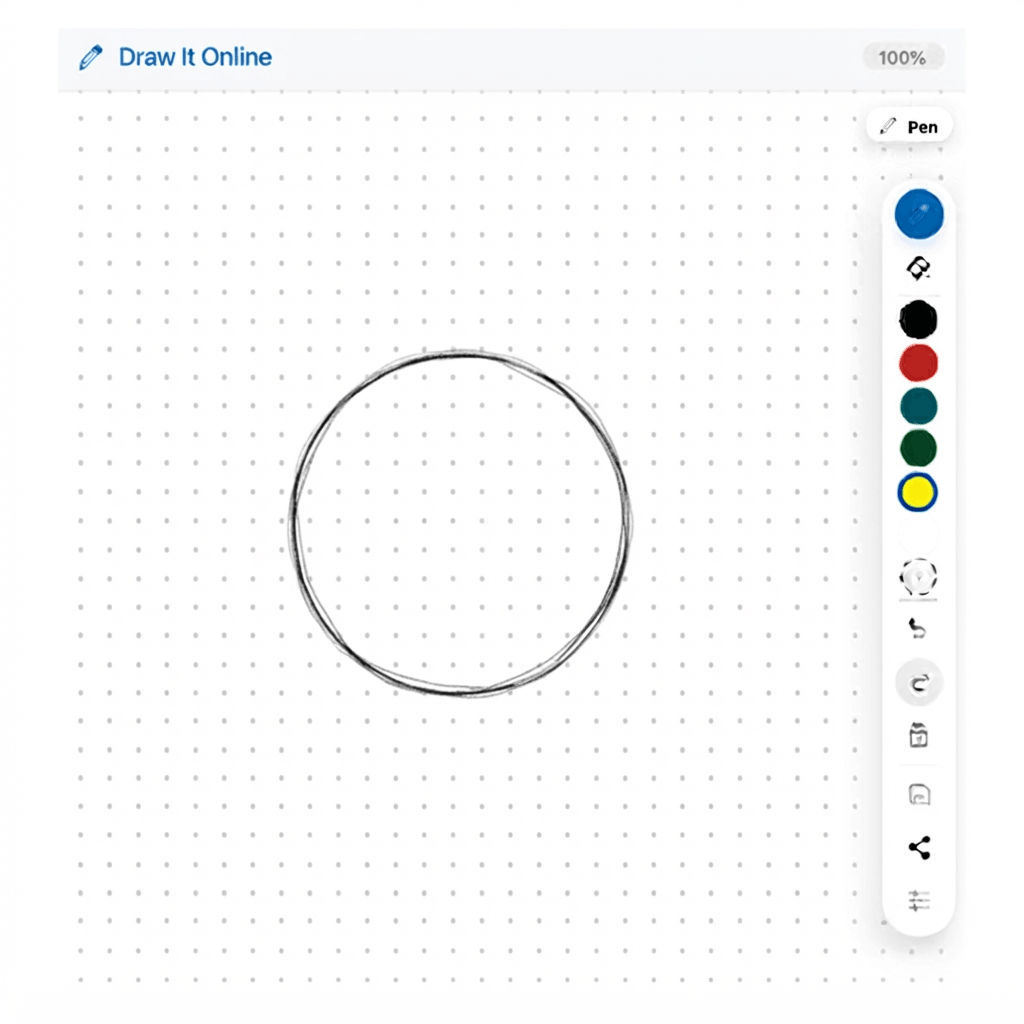 Ball without shading - just a circle