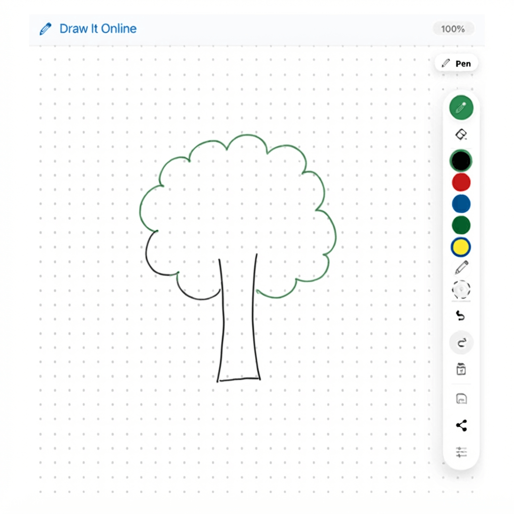 Simple tree drawing tutorial